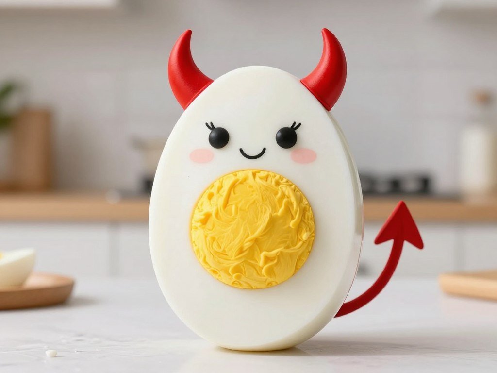 Funny deviled egg costume