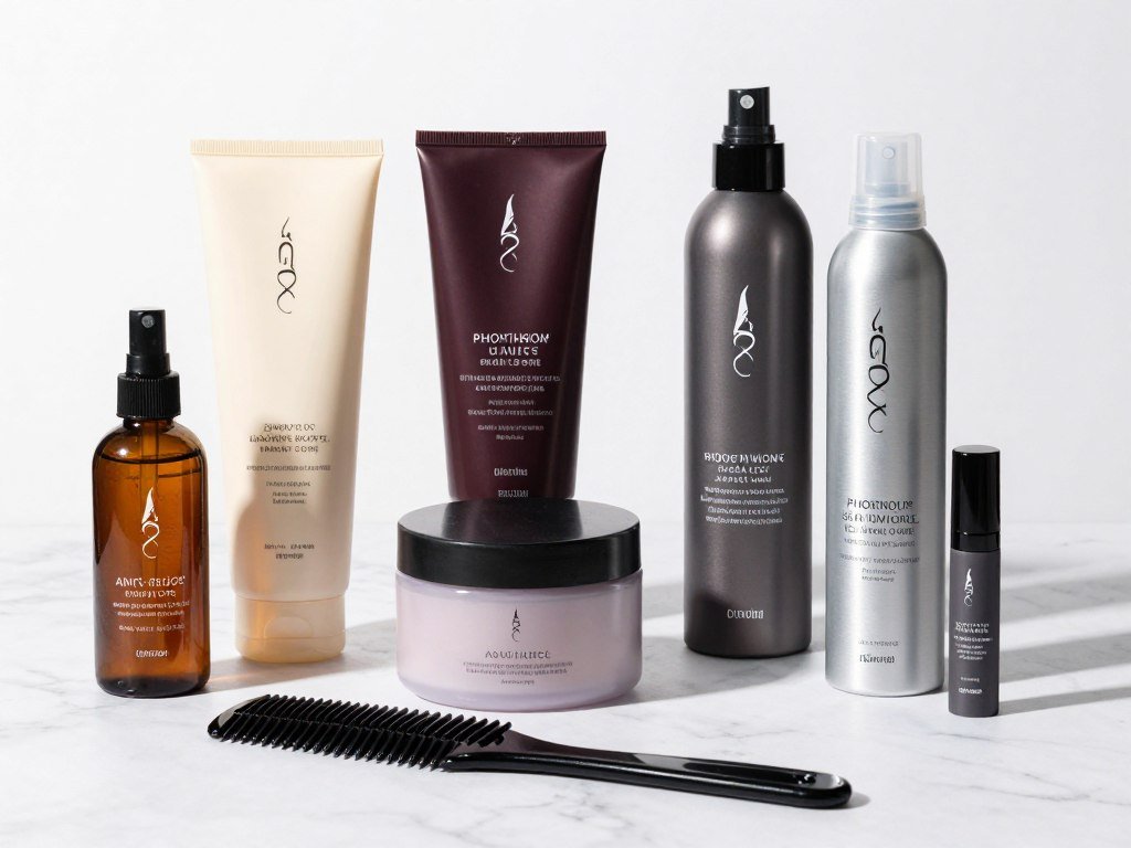 Hair products for fighting frizz and flyaways