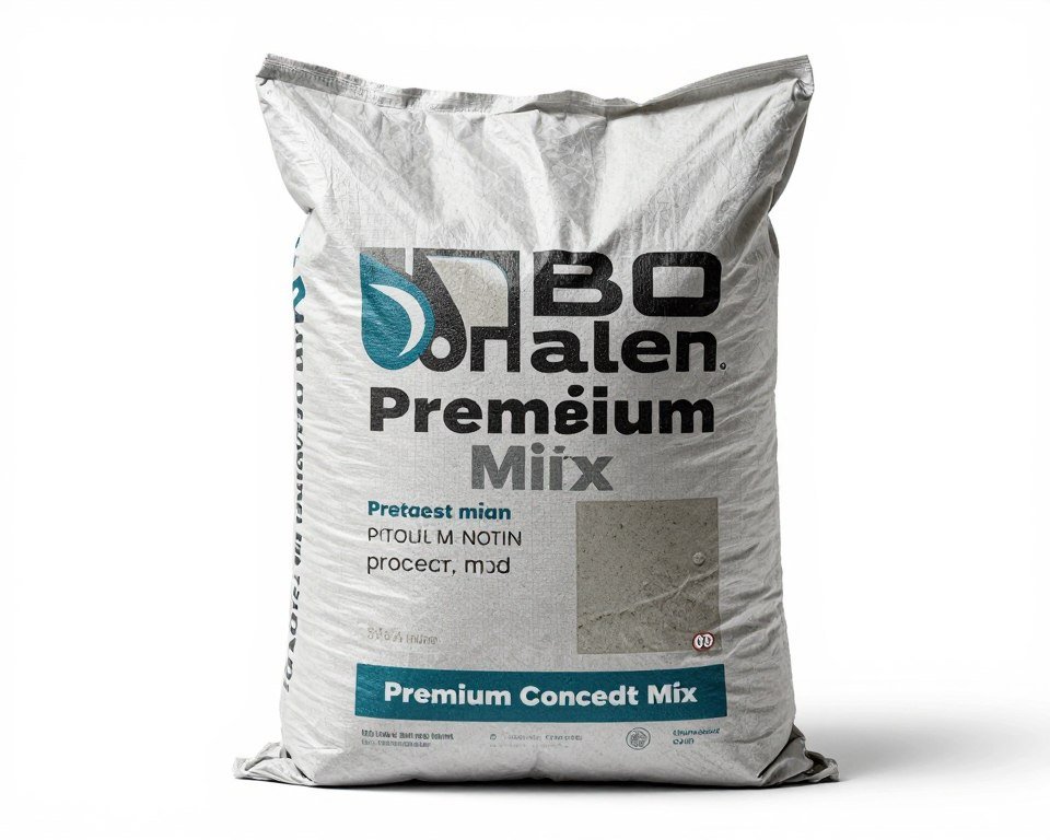 High-quality concrete mix for outdoor DIY projects