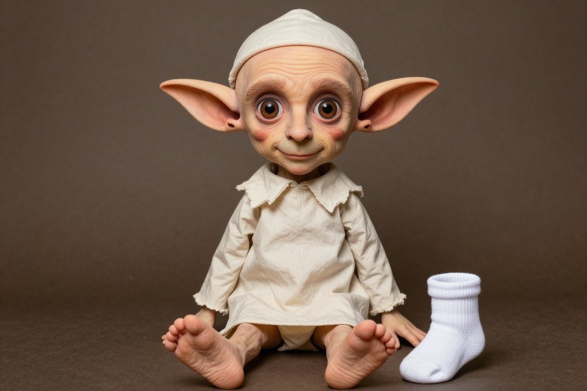 House elf Dobby DIY costume