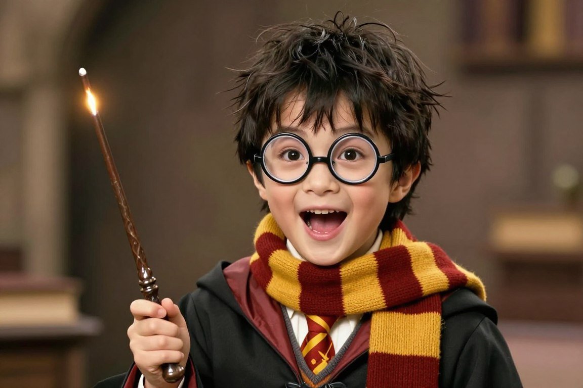 Kids Harry Potter costume simple version