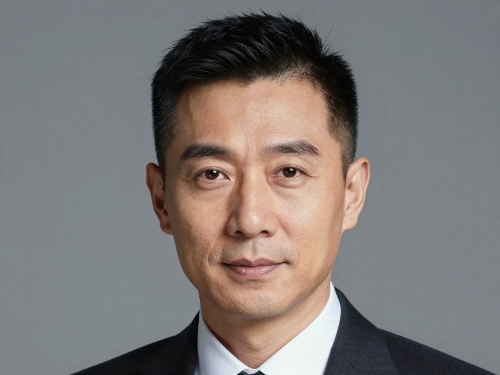 Man with classic crew cut showing tapered sides and longer top