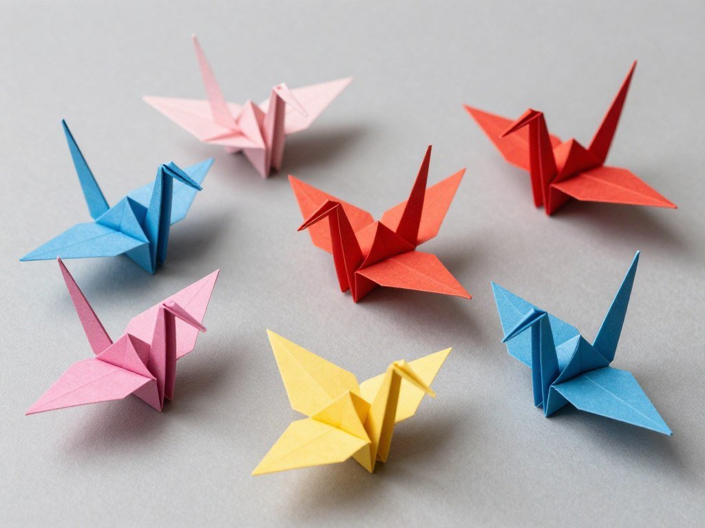 Origami wedding decorations