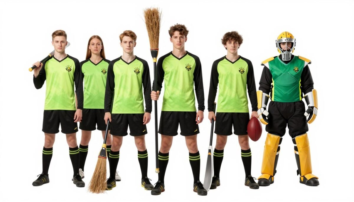 Quidditch team group DIY costumes Quidditch team group DIY costumes