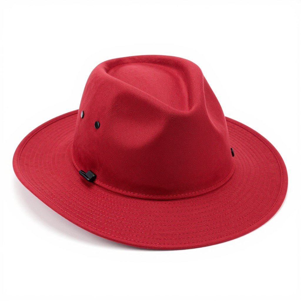 Red bush hat