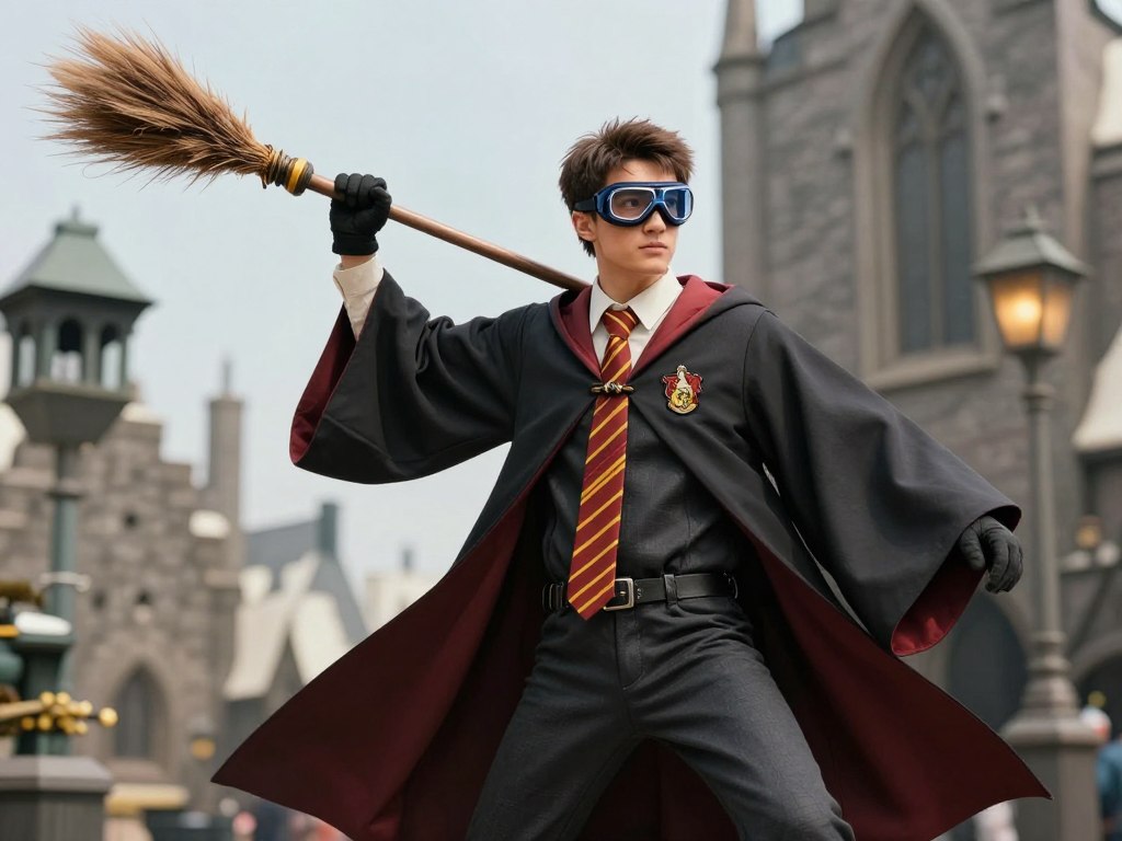 Seeker Quidditch DIY costume