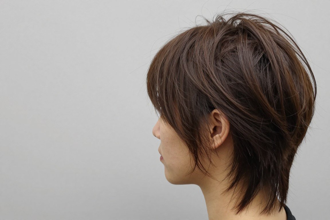 Side view showing crown layer structure and volume