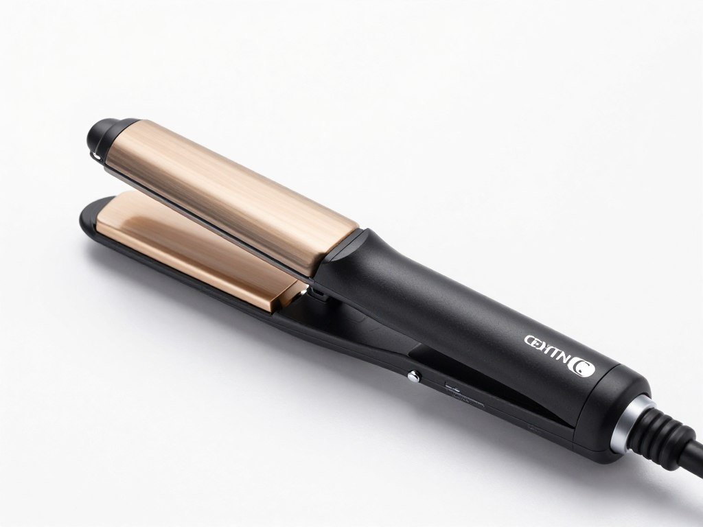 Small flat iron for short hair styling