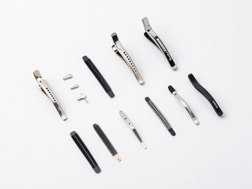 Styling clips for sectioning hair
