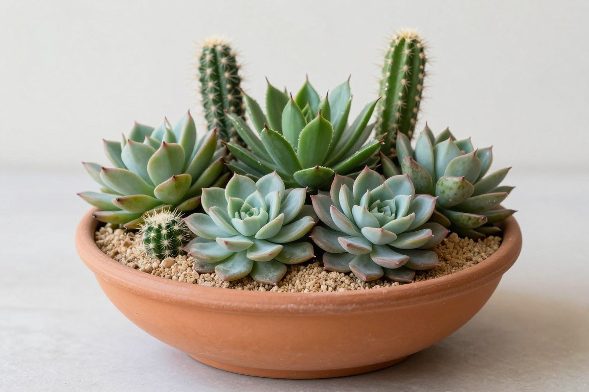 Succulent wedding centerpiece