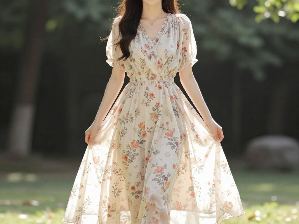 Summer outfit for broad shoulders and large bust