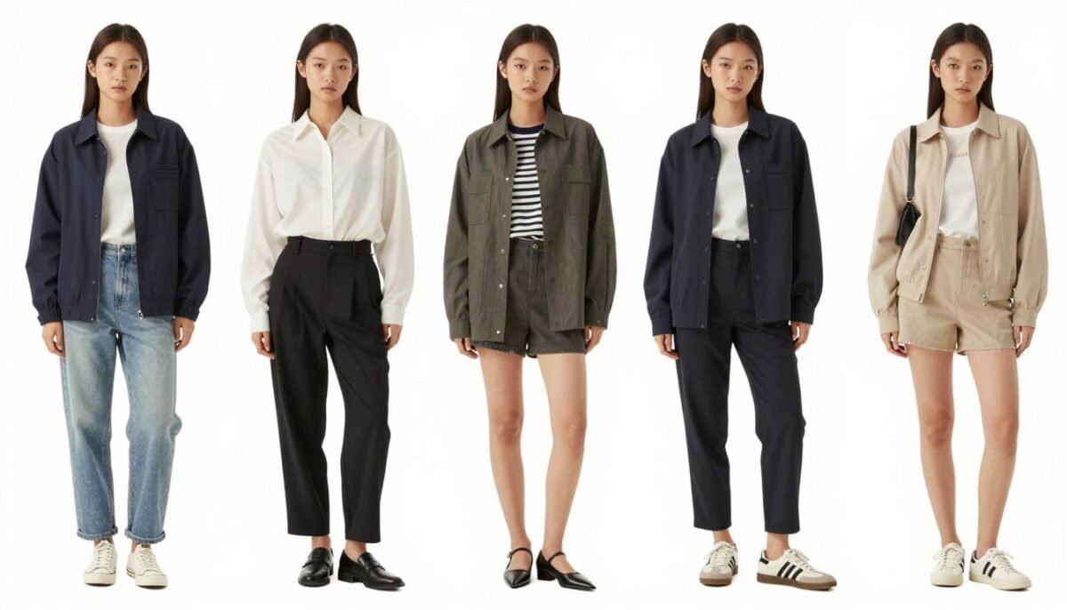 Various clothing brands and styles Various clothing brands and styles