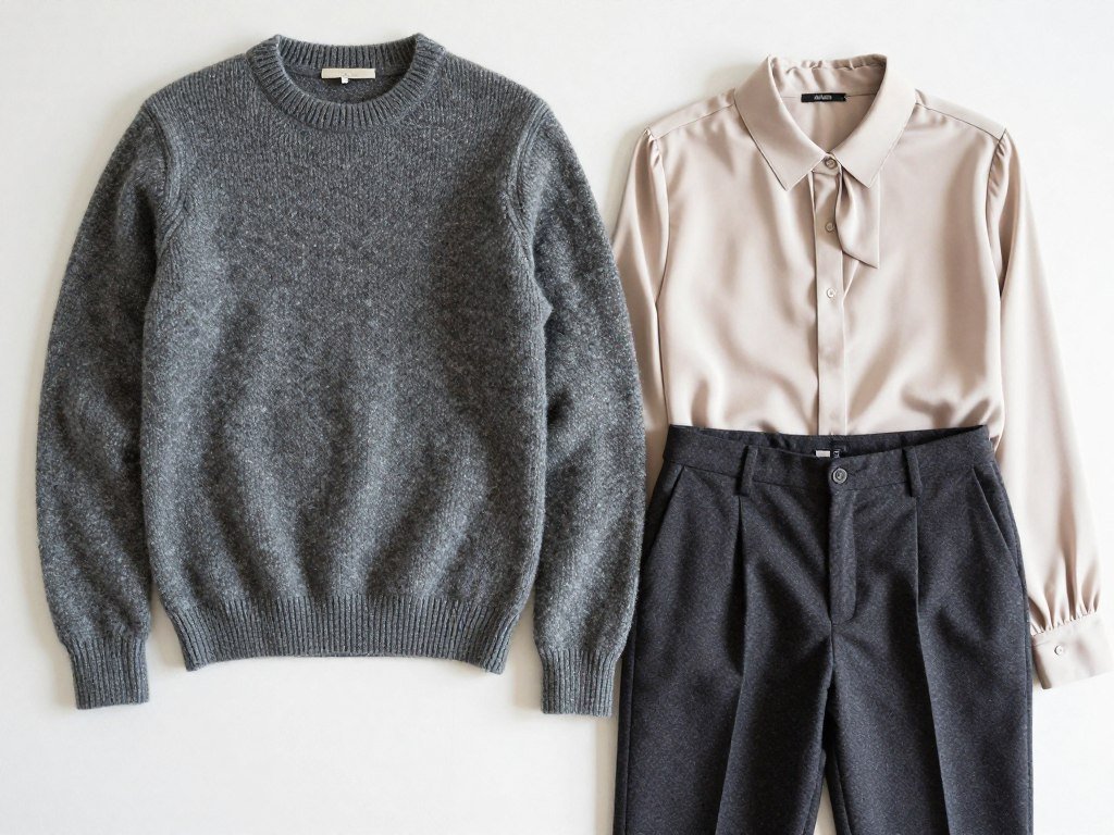Well-maintained quality garments showing longevity