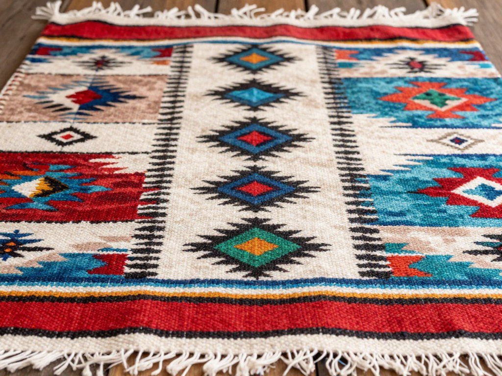 Woven textile wedding decorations