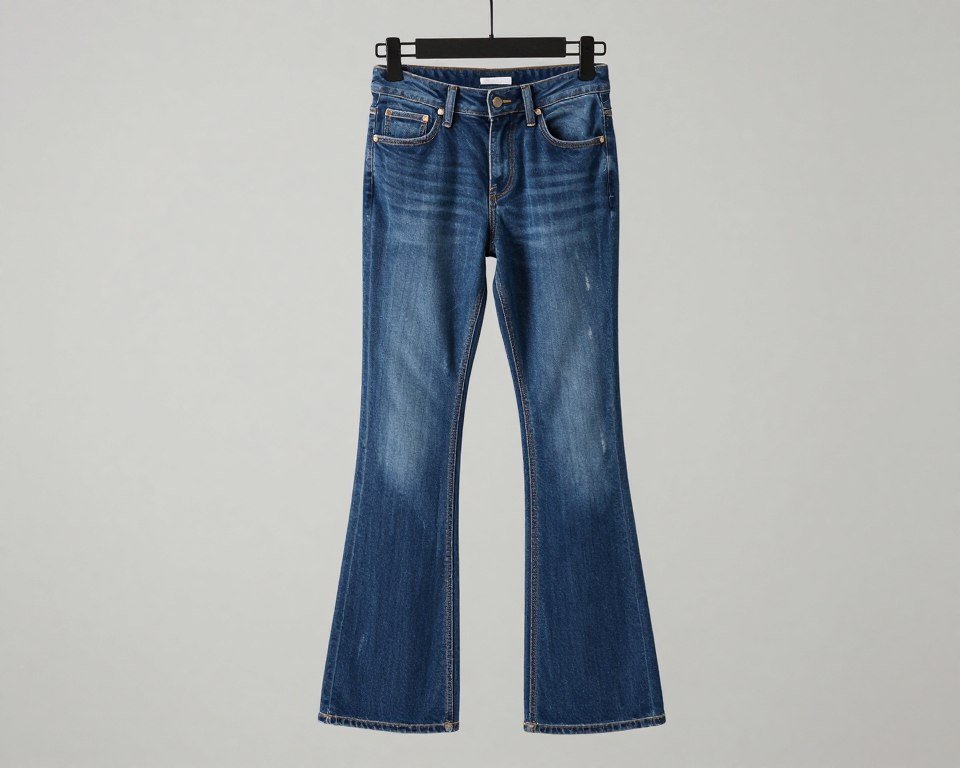 bootcut jeans product display