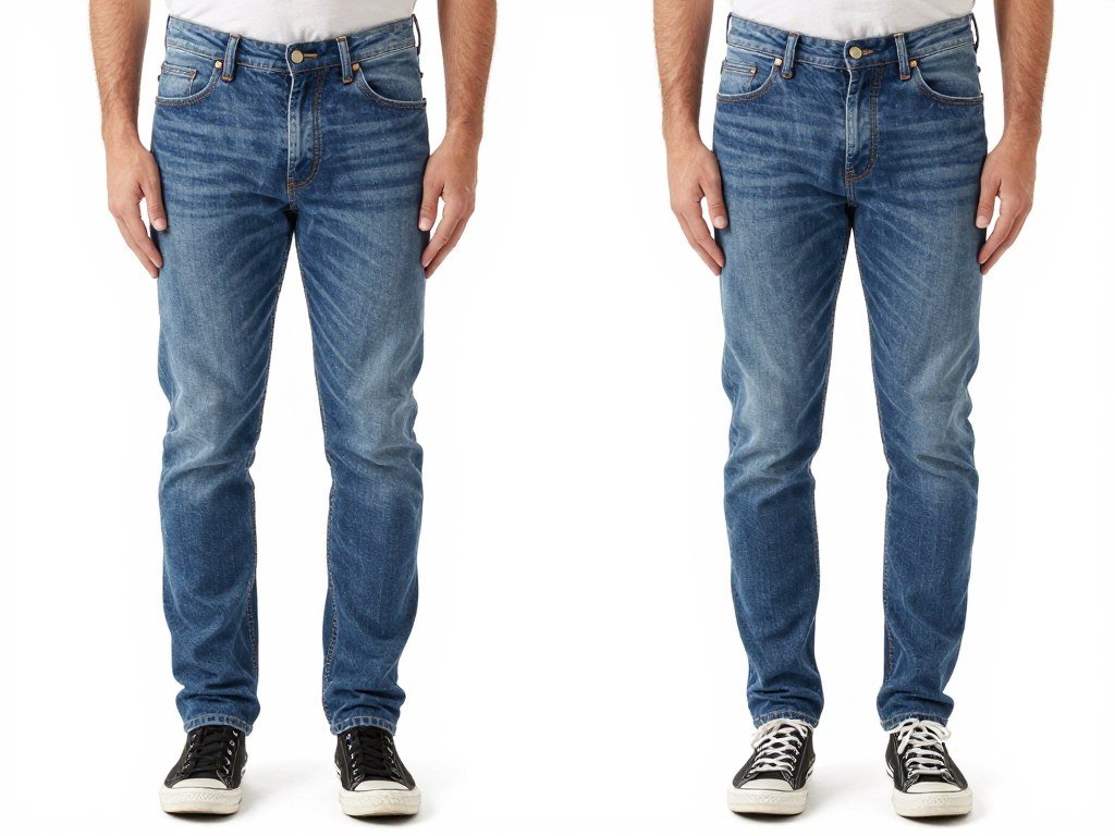 demonstration of proper versus too-tight fit