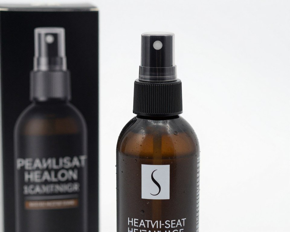 heat protectant spray product