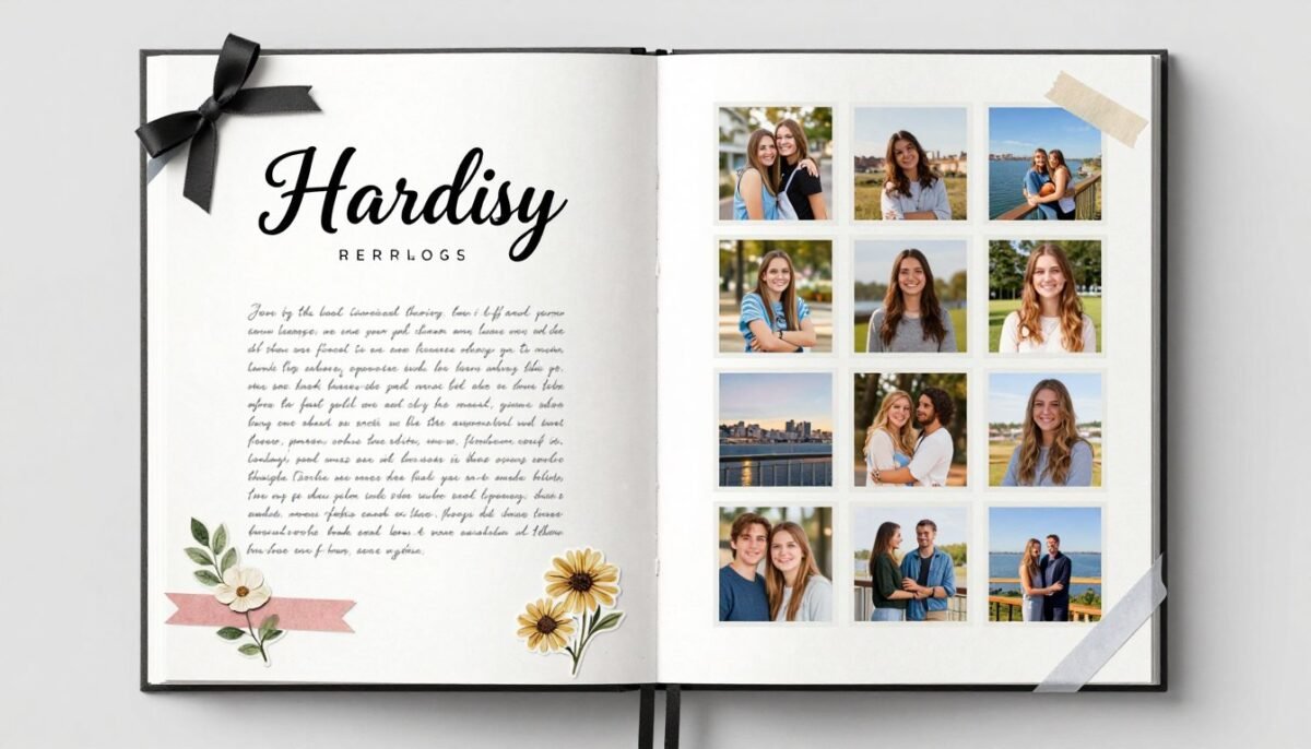 hybrid scrapbook combining digital and traditional elements hybrid scrapbook combining digital and traditional elements