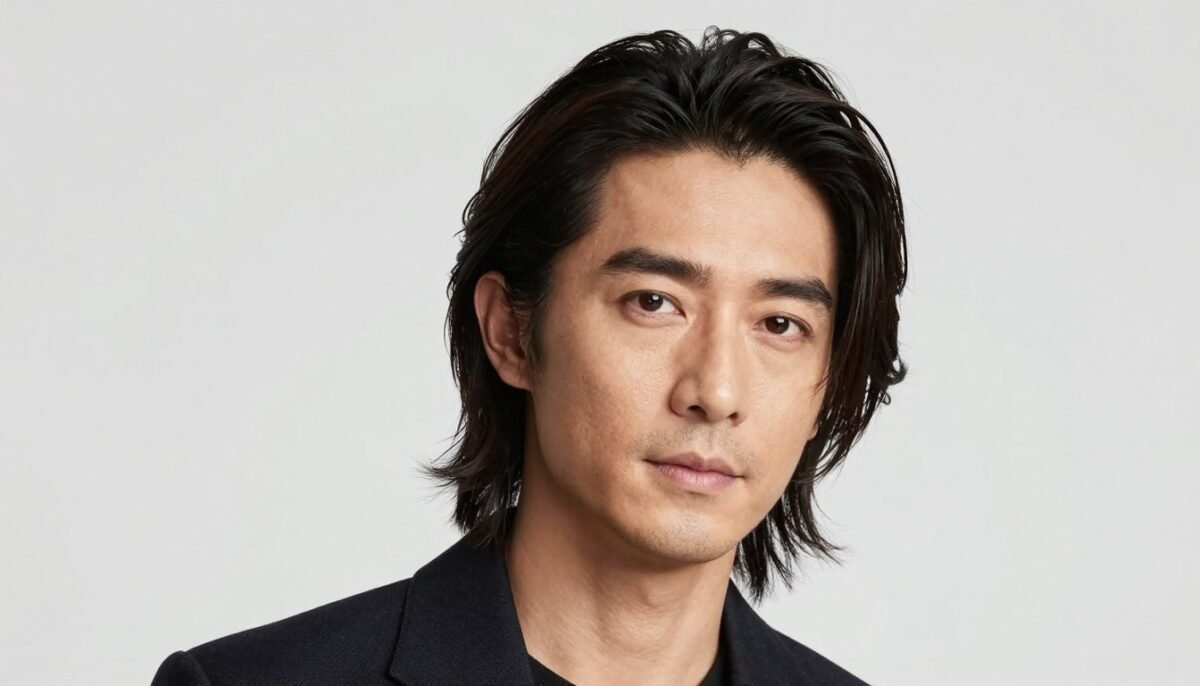 man with medium-length hair styled in modern cut