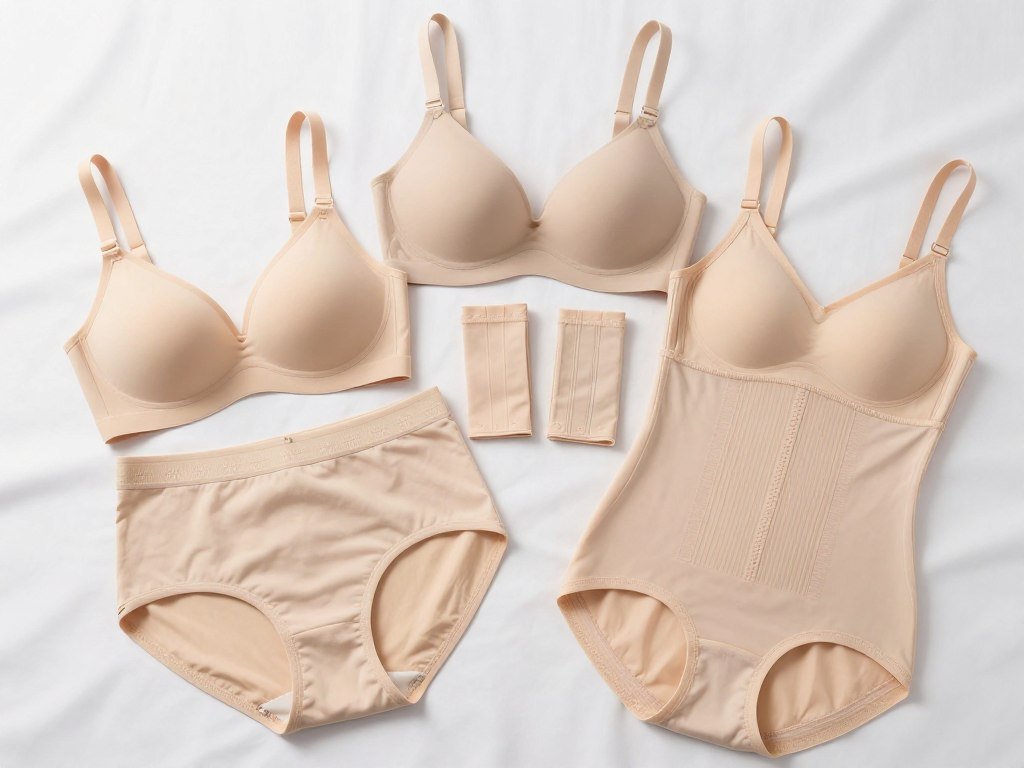properly fitted undergarments displayed