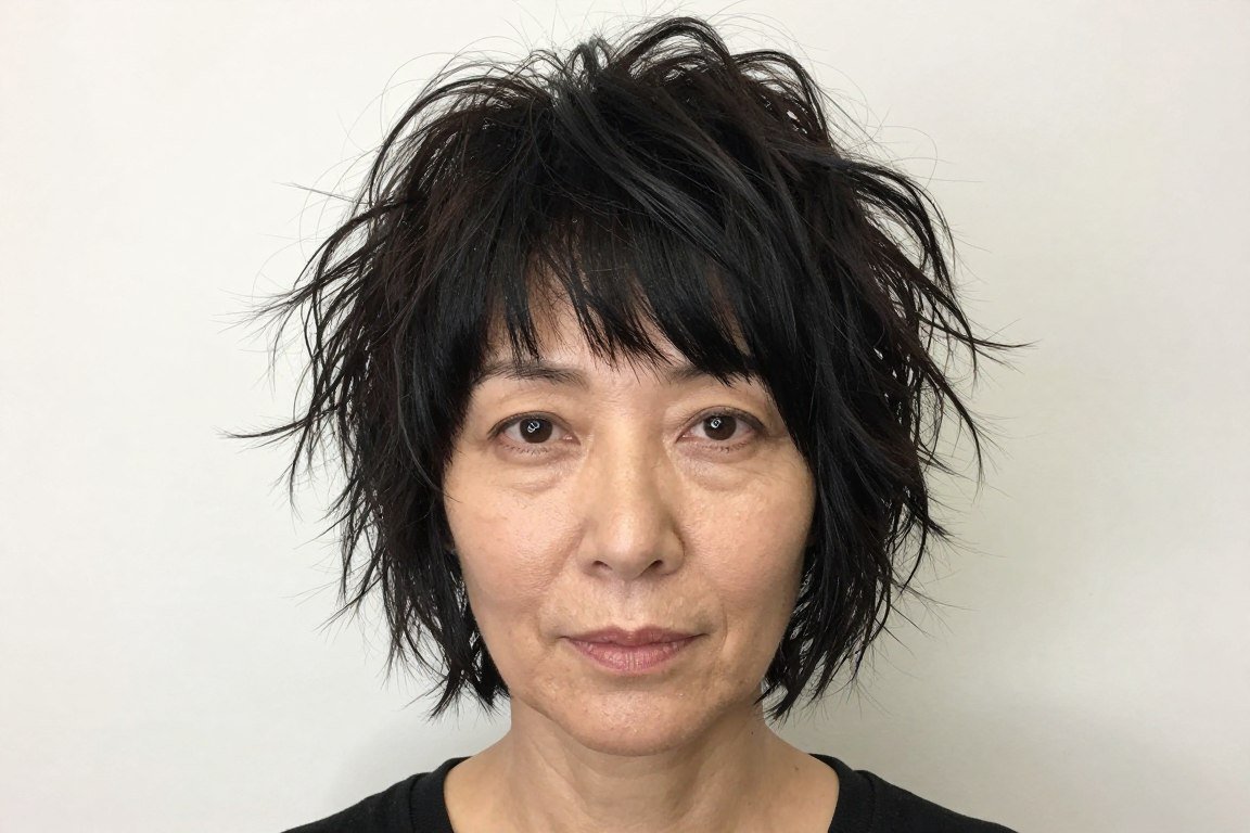 short shag with curtain fringe