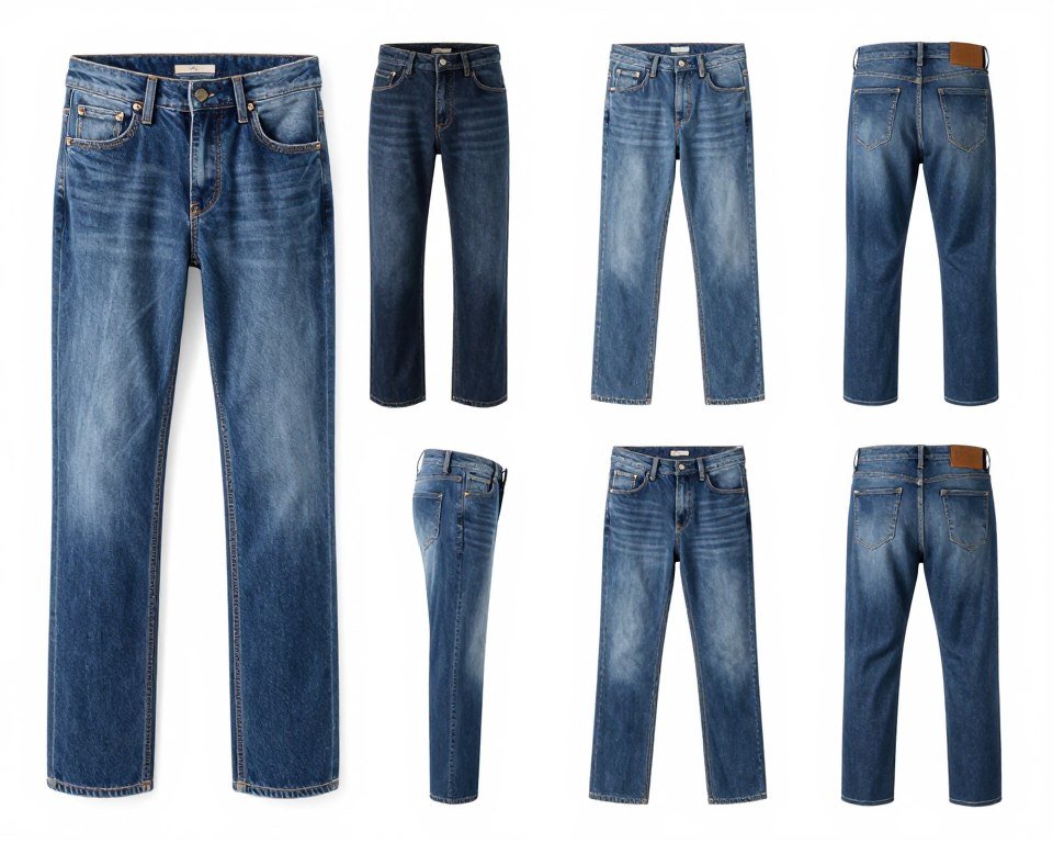 straight leg jeans collection