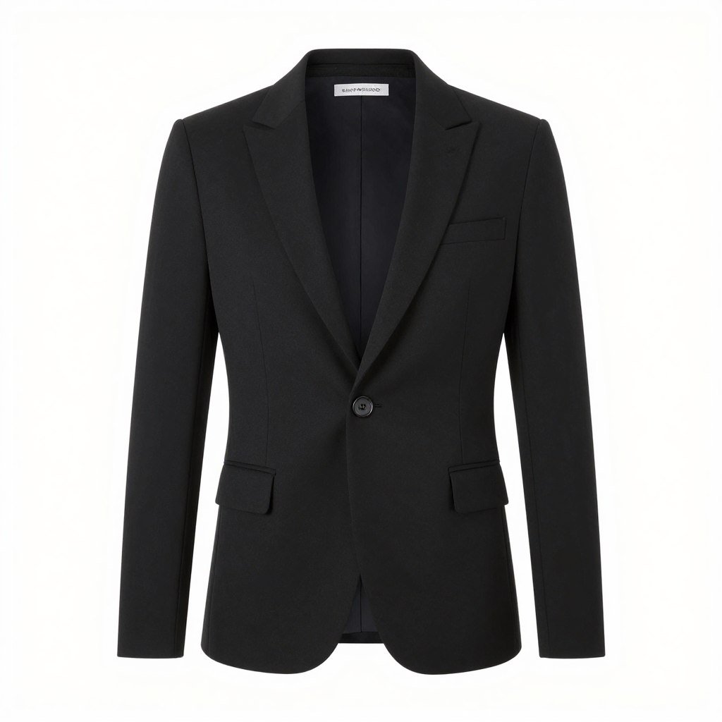 structured blazer product photograph
