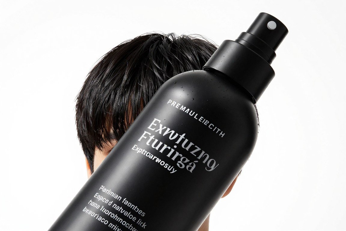 texturizing spray product for short hair styling