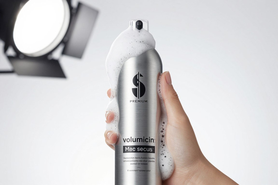 volumizing mousse for short hair styling