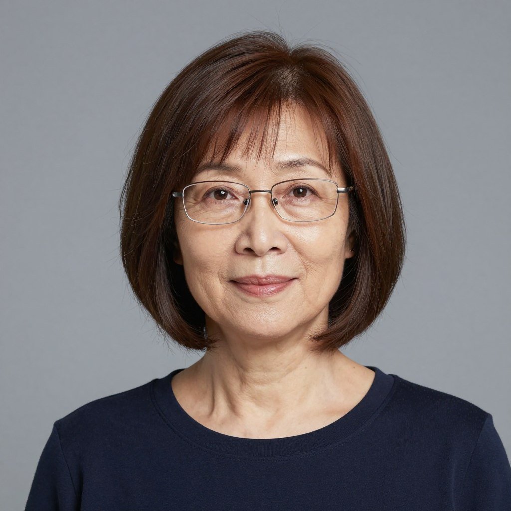 woman with square face shape wearing softening layered cut