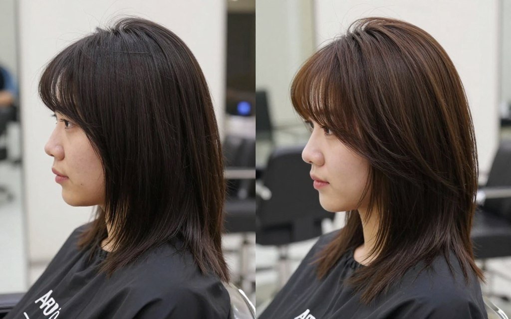 Comparison of classic cut with modern styling