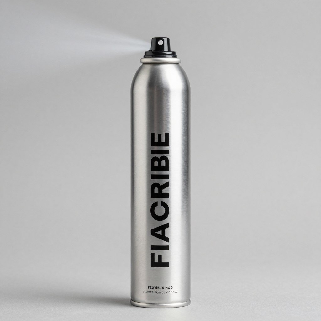 Flexible hold hairspray for layered bob hairstyles