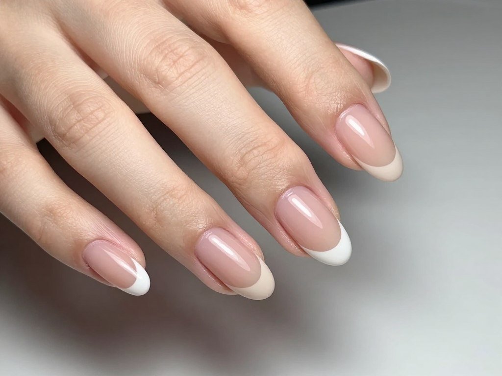 Micro French with coral tips trend 2026