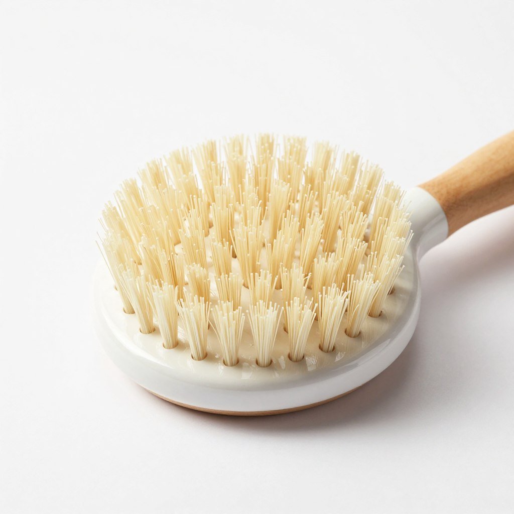Round brush for volumizing thin fine hair