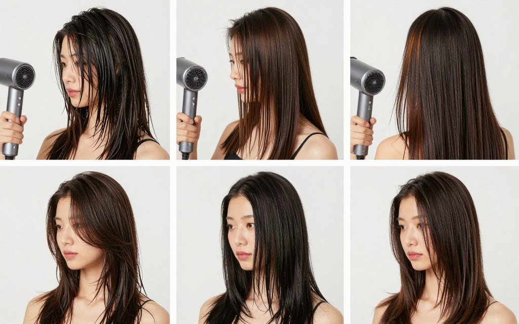 Step-by-step styling demonstration