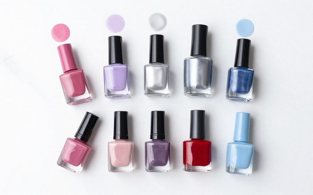 color palette for cool skin tones summer nails