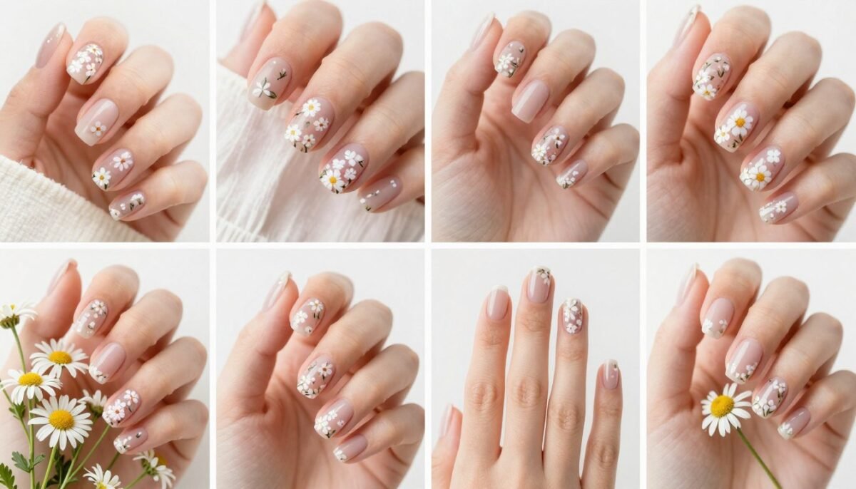 delicate floral summer nail designs delicate floral summer nail designs