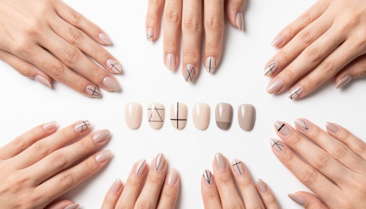minimalist geometric summer nail designs minimalist geometric summer nail designs