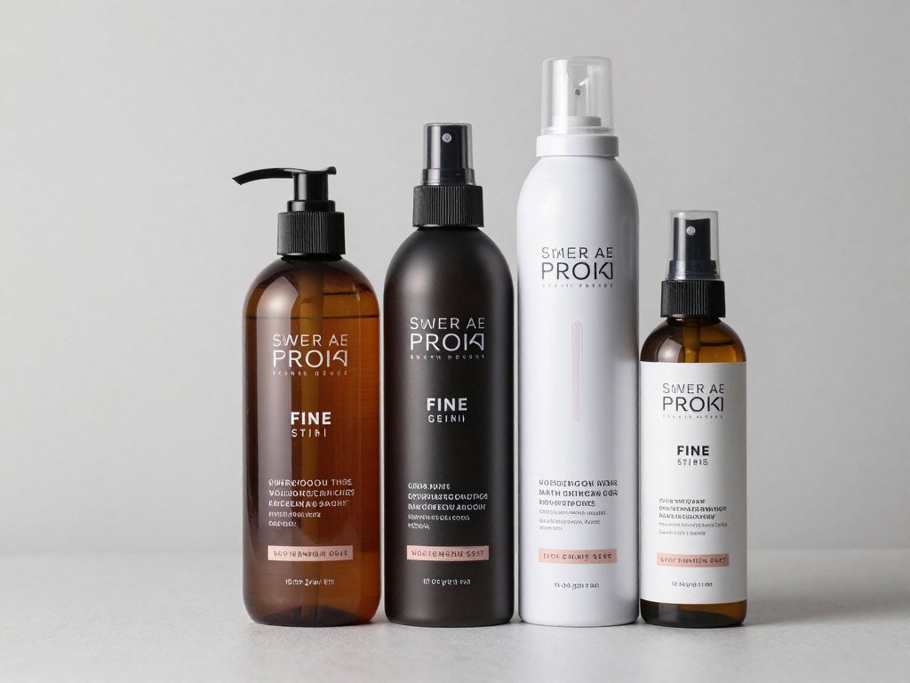 recommended hair care products for thin fine hair