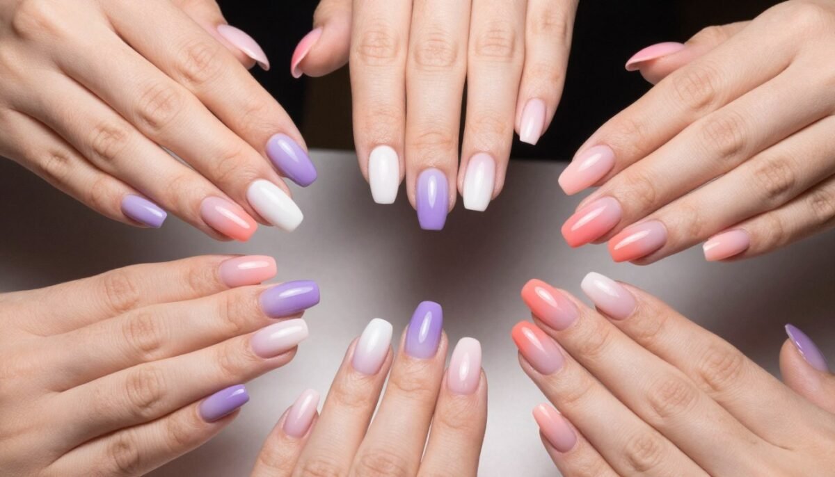 soft ombre gradient summer nail designs soft ombre gradient summer nail designs