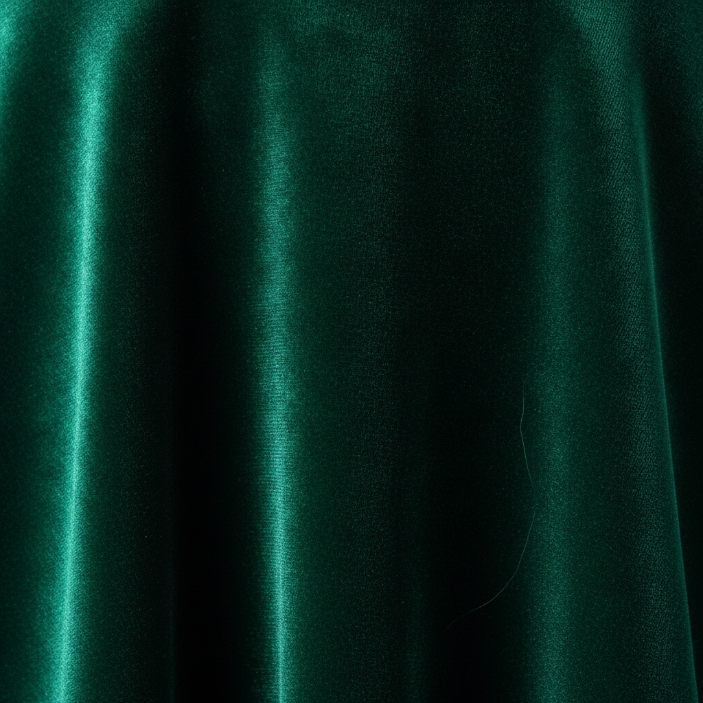 velvet green skirt texture