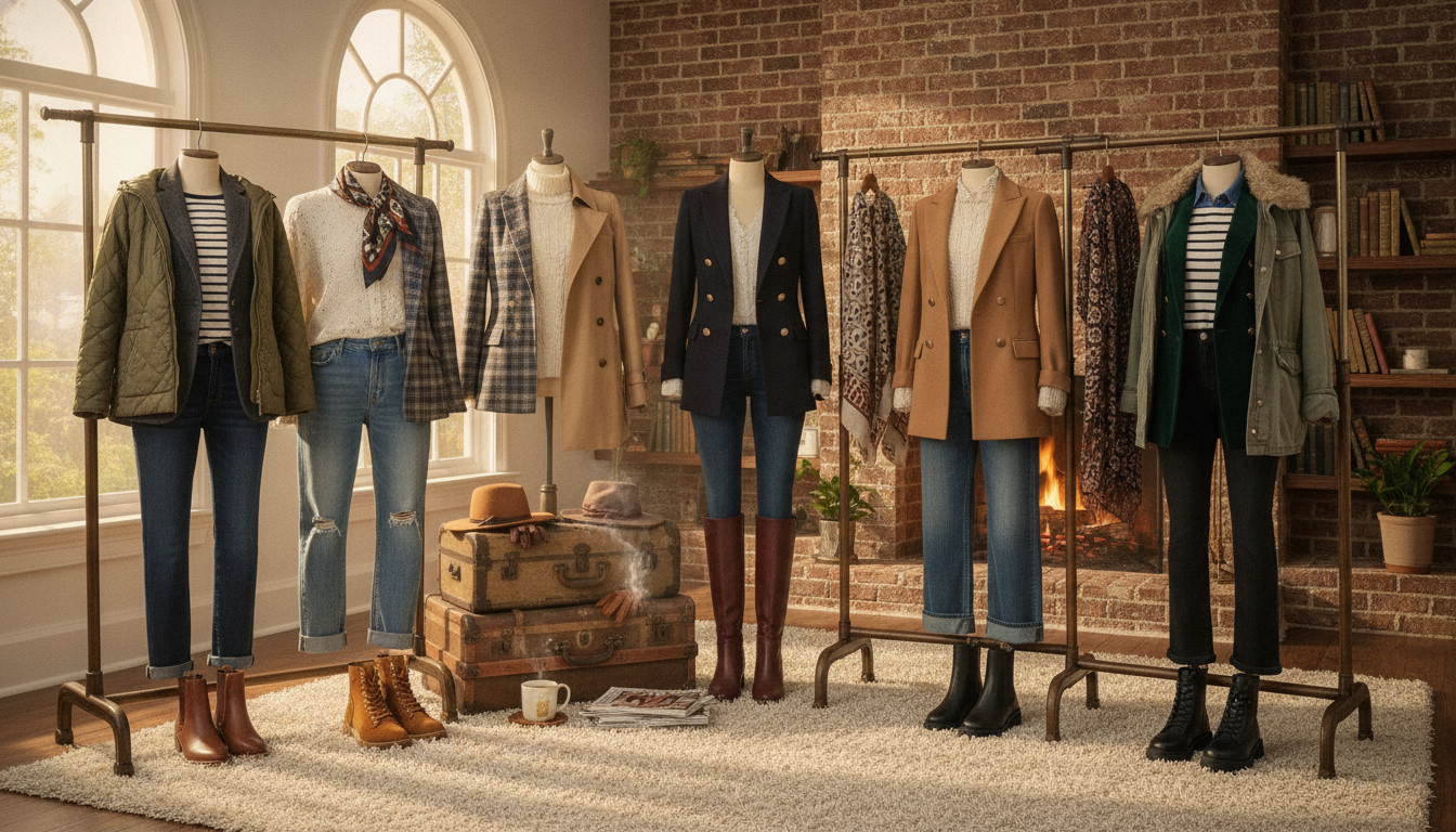 Winter outfit ideas for mild New Orleans weather