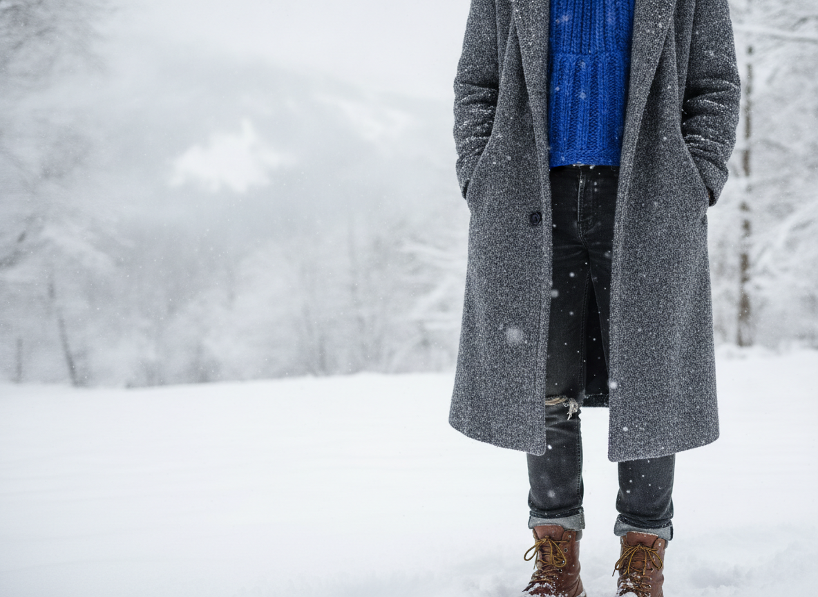 royal blue beanie winter accessory styling