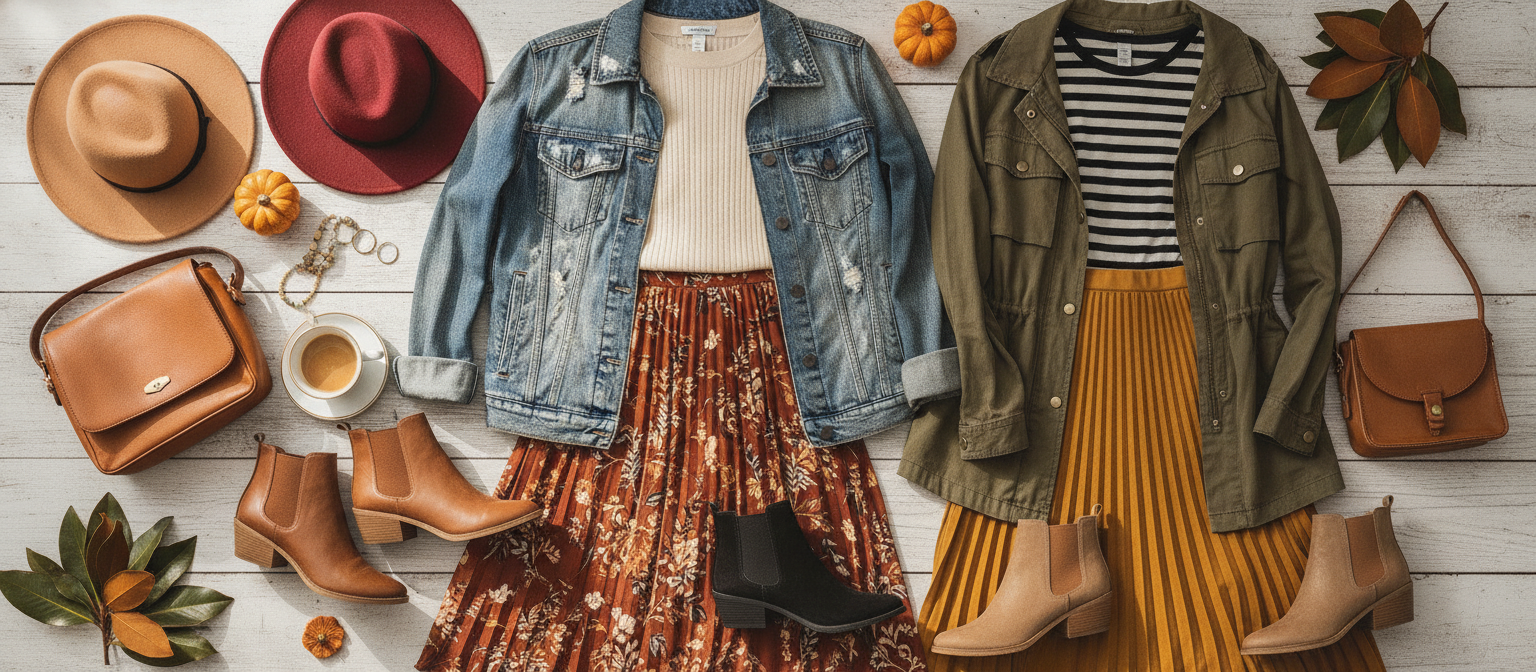 Fall outfit ideas for comfortable New Orleans weather