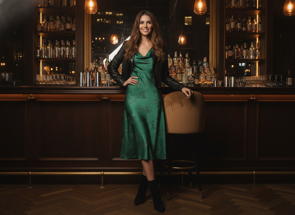 tall frame flattering bar outfit