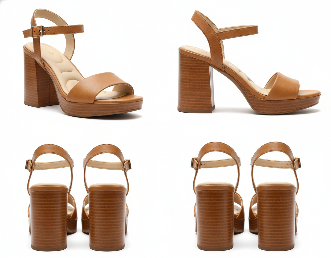 Comfortable block heel sandals for New Orleans walking