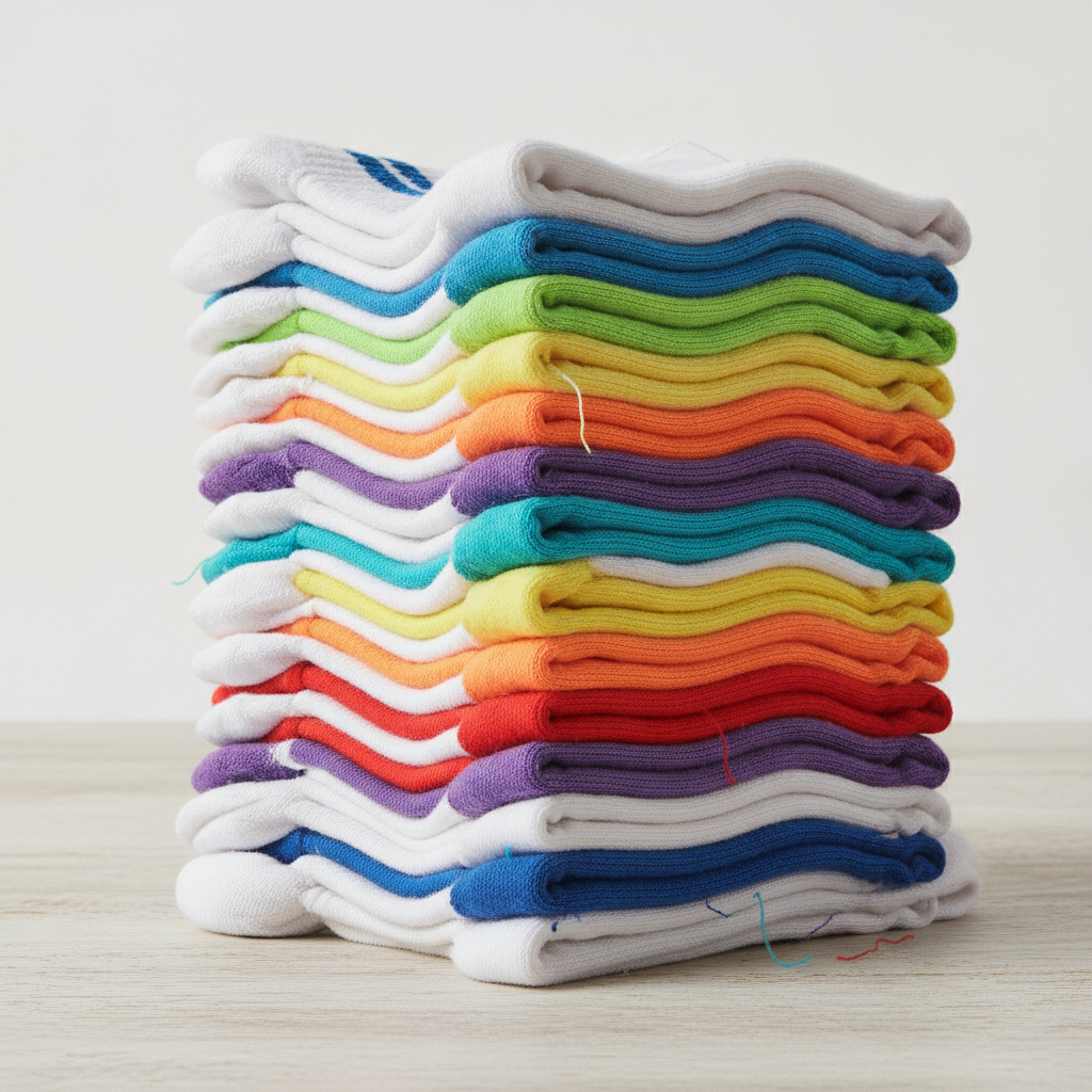 90s socks collection crew socks with stripes