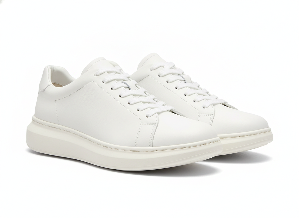 Quality white sneakers essential