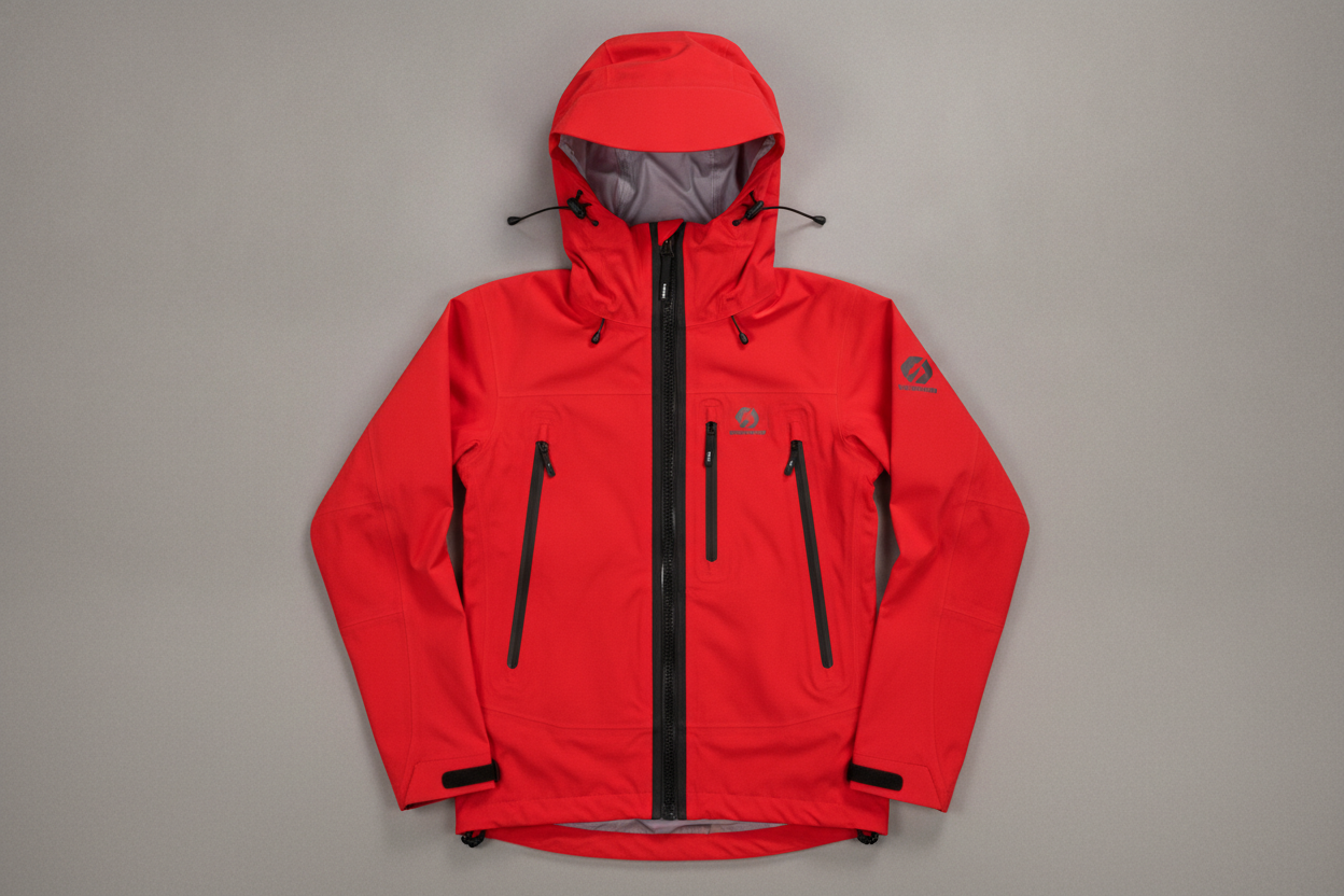 waterproof hardshell hiking jacket