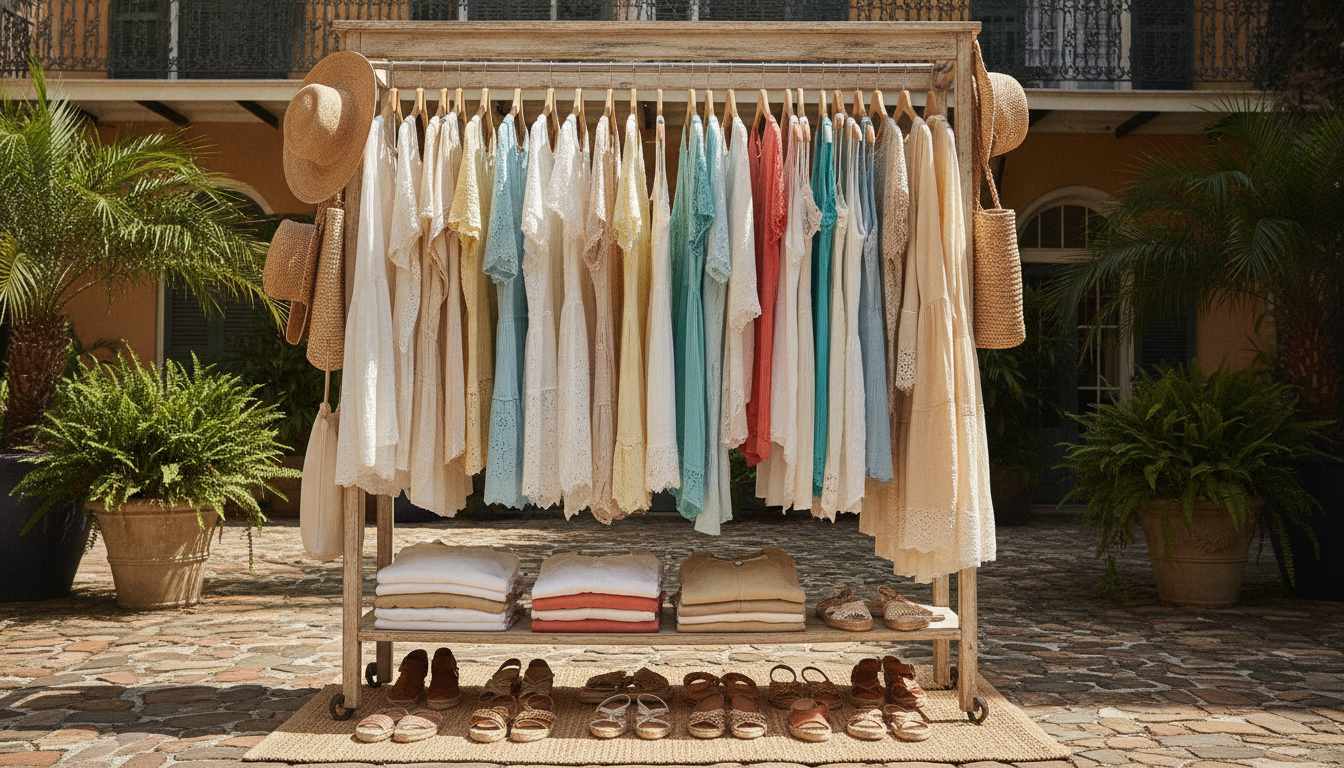 Summer outfit ideas for hot and humid New Orleans weather